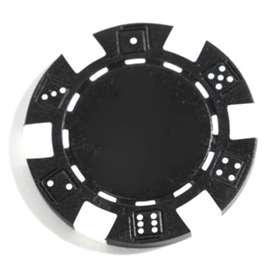Poker Chips (25ct) Black