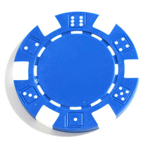 Poker Chips (25ct) Blue