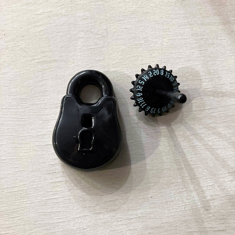 Polyhero Dice Set Rogue d20 Lock & Pick : Cold Iron