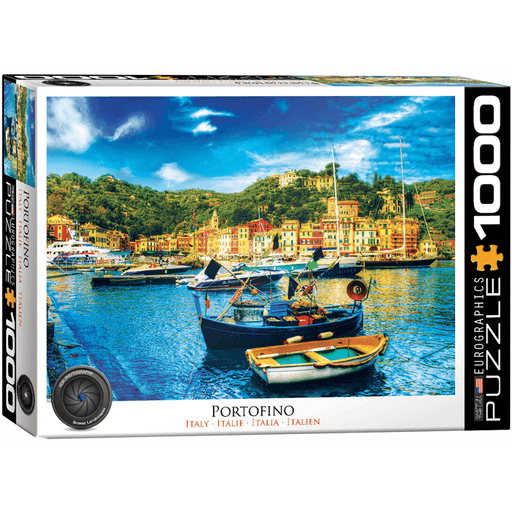 Puzzle (1000pc) HDR Photography : Portofino Italy