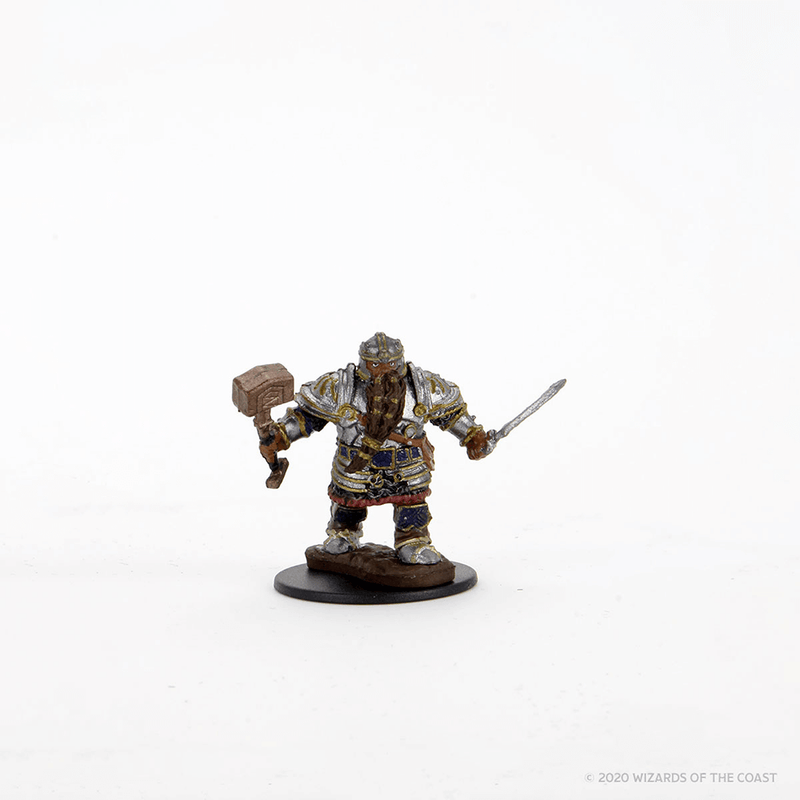 Mini - D&D Icons of the Realms Premium : Dwarf Fighter (Male)