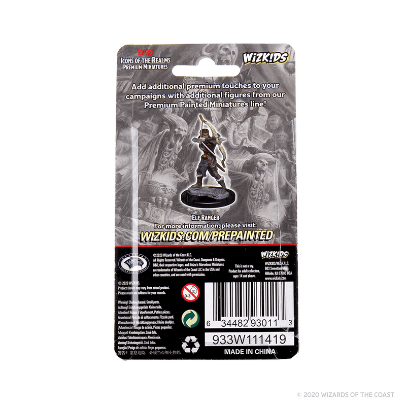 Mini - D&D Icons of the Realms Premium : Elf Ranger (Female)