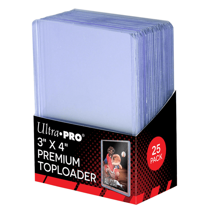Ultra Pro Top Loaders (3"x4" 25ct) Premium