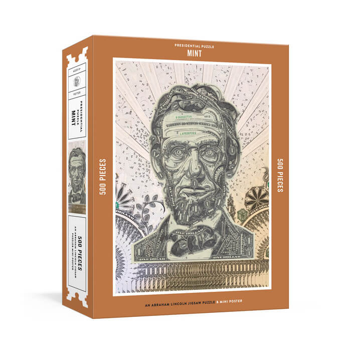 Puzzle (500pc) Presidential PuzzleMint Lincoln