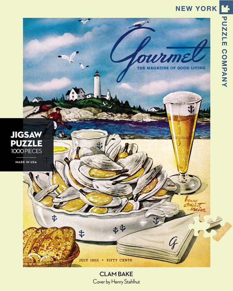 Puzzle (1000pc) Gourmet : Clambake