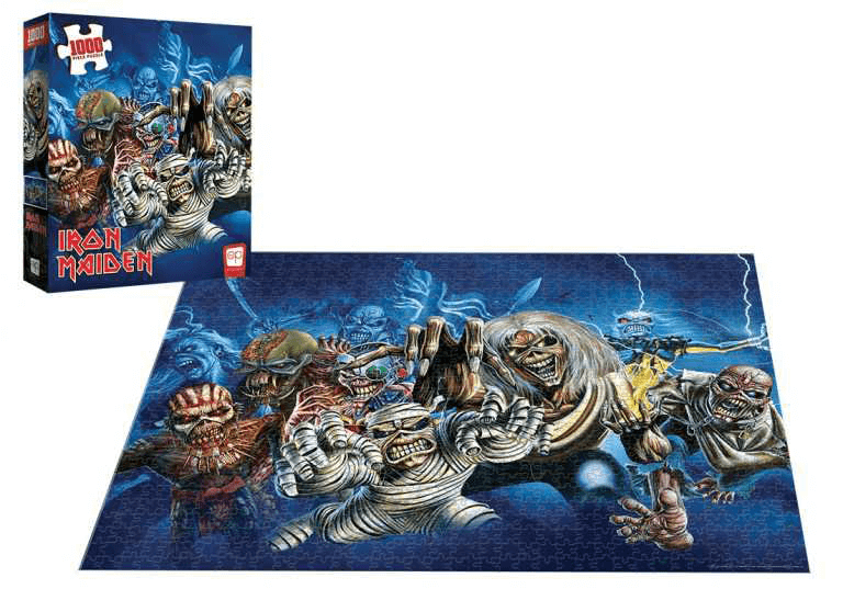 Puzzle (1000pc) Iron Maiden Faces of Eddie