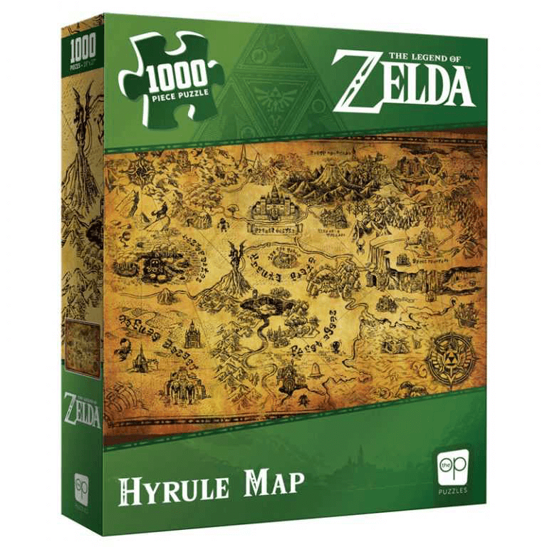 Puzzle (1000pc) Zelda : Hyrule Map