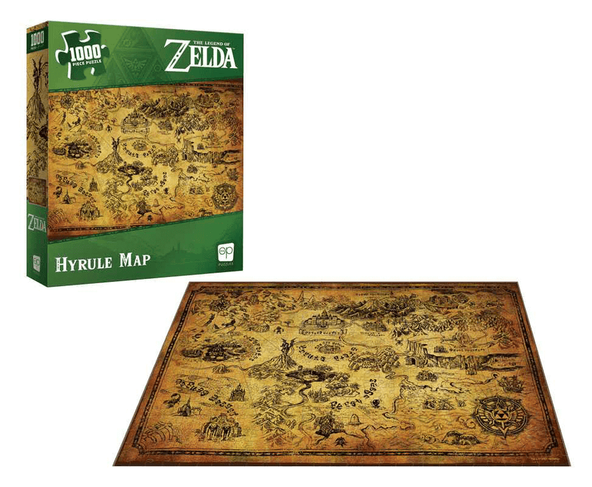 Puzzle (1000pc) Zelda : Hyrule Map