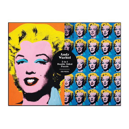 Puzzle (500pc) Andy Warhol : Marilyn (Double-Sized)