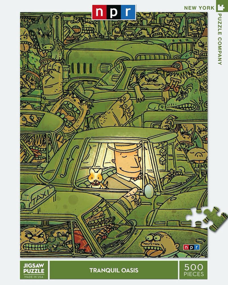 Puzzle (500pc) NPR : Tranquil Oasis