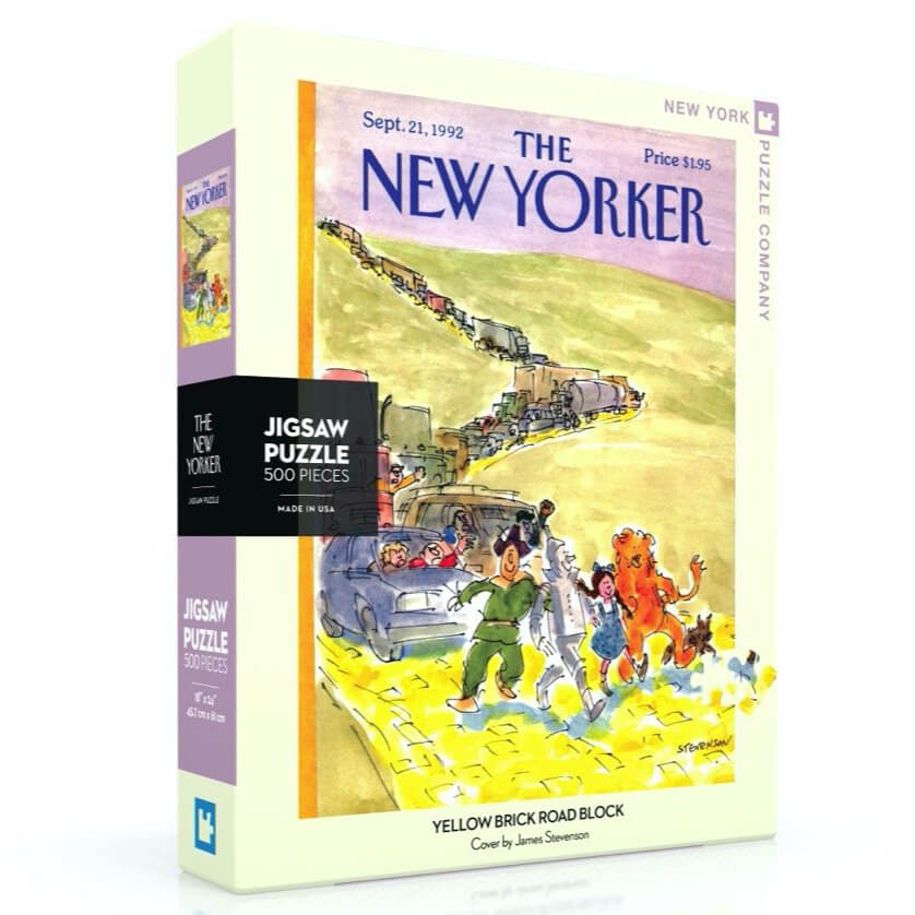 Puzzle (500pc) New Yorker : Yellow Brick Road Block