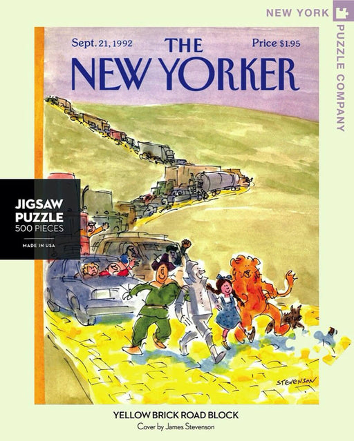 Puzzle (500pc) New Yorker : Yellow Brick Road Block