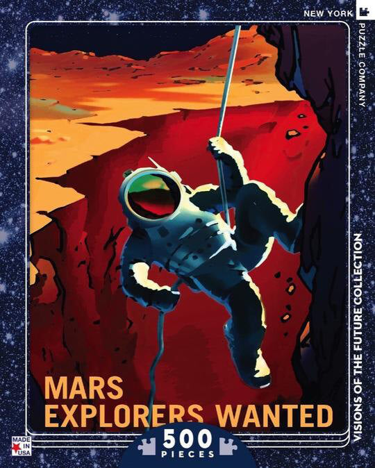 Puzzle (500pc) Visions of the Future : Mars Explorers Wanted
