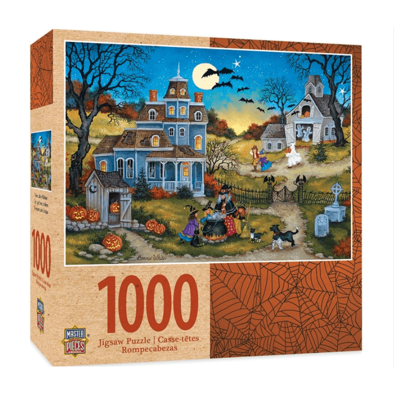 Puzzle (1000pc) Bonnie White : Three Little Witches