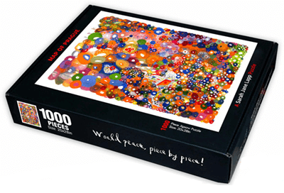 Puzzle (1000pc) SJ Lapp : Map of Prague