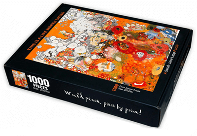 Puzzle (1000pc) SJ Lapp : This is a Life Worth Living