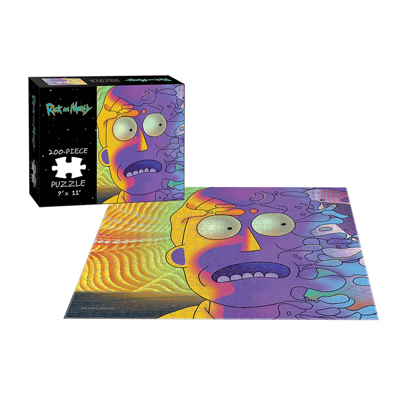 Puzzle (200pc) Rick and Morty : Psychedelic Jerry