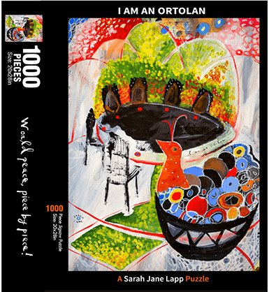Puzzle (24pc) SJ Lapp : I am an Ortolan