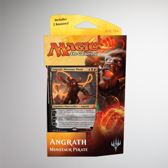 MTG Planeswalker Deck : Rivals of Ixalan (RIX) Angrath