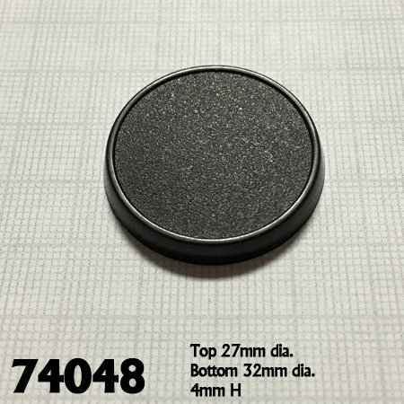 Mini Base Reaper 74048 (10ct) 32mm round