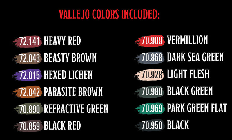 Paint Night Paint Kit : D&D Nolzur's Red Slaad