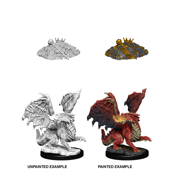 Mini - D&D Nolzur's Marvelous : Red Dragon Wyrmling
