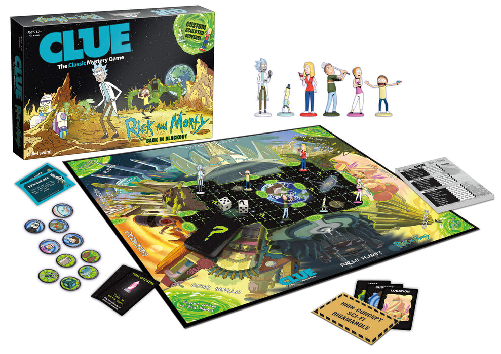 Clue Rick and Morty