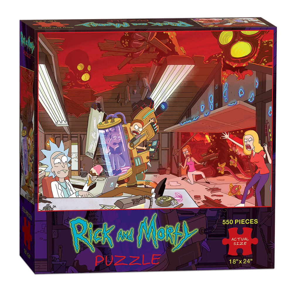 Puzzle (550pc) Rick and Morty : Oblivion