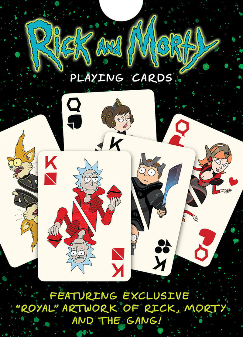 Playing Cards Rick and Morty