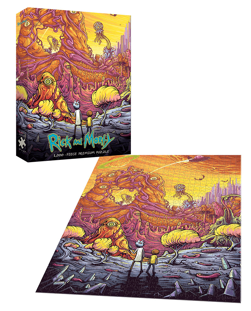 Puzzle (1000pc) Rick and Morty : Into the Rickverse