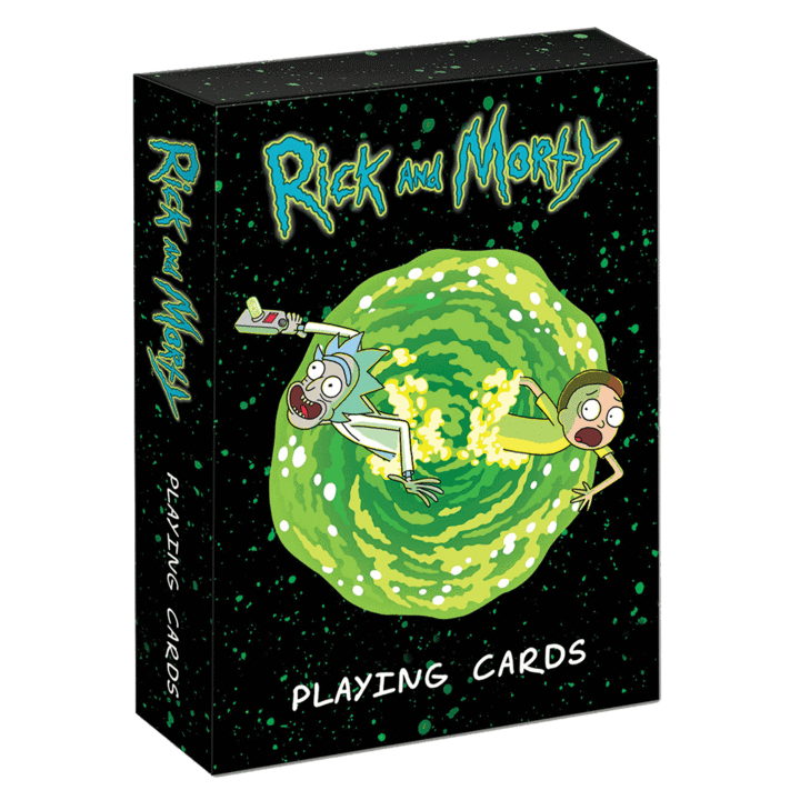 Playing Cards Rick and Morty