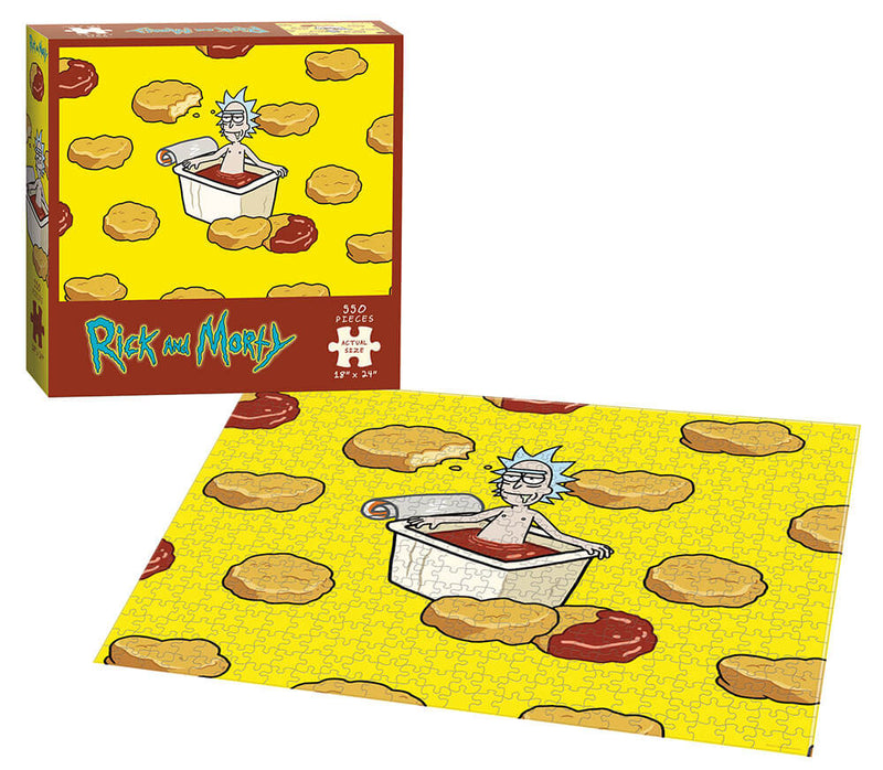 Puzzle (550pc) Rick and Morty : Szechuan Hot Tub