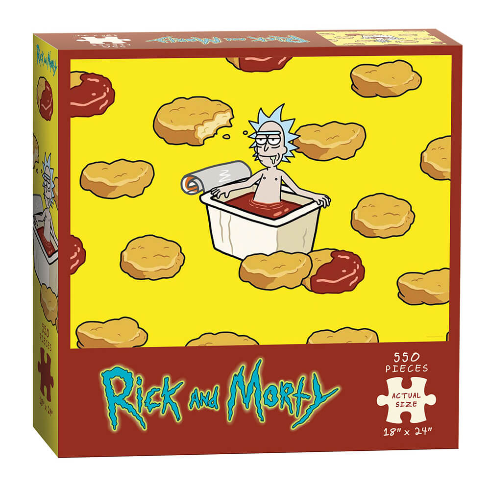 Puzzle (550pc) Rick and Morty : Szechuan Hot Tub