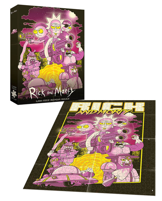 Puzzle (1000pc) Rick and Morty : Big Trouble in Little Sanchez
