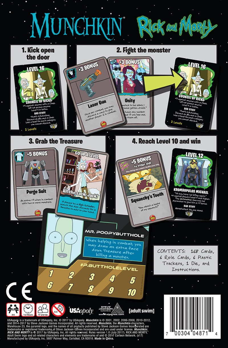 Munchkin Rick and Morty