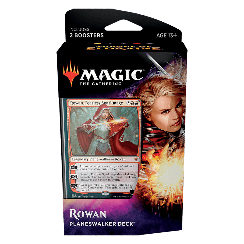 MTG Planeswalker Deck : Throne of Eldraine (ELD) Rowan