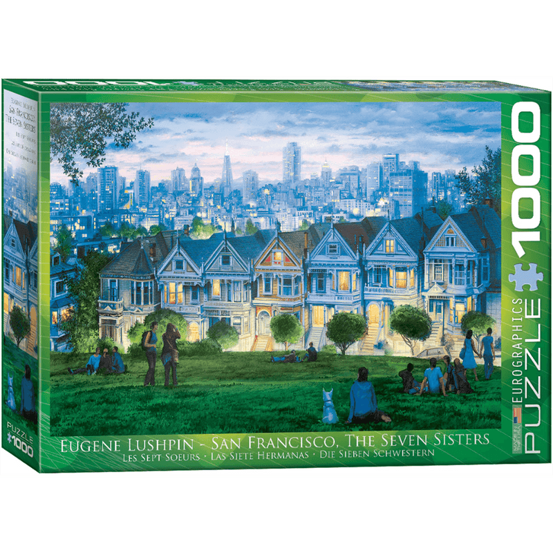 Puzzle (1000pc) Artist Series : San Francisco Seven Sisters