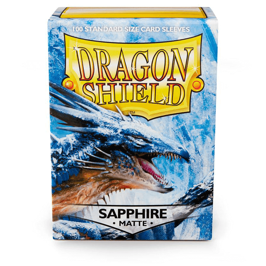 Sleeves Dragon Shield (100ct) Matte : Sapphire
