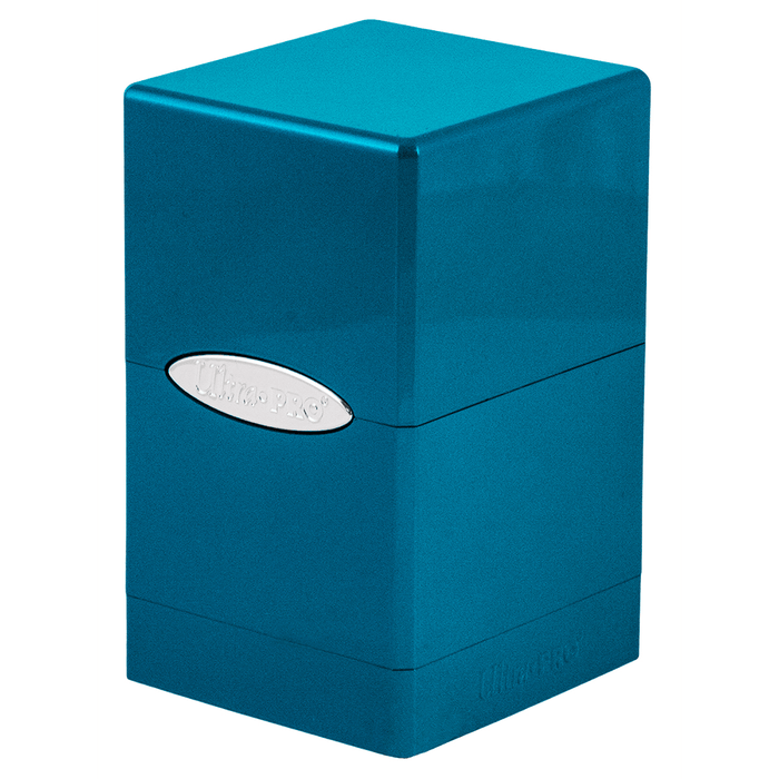 Deck Box - UP Satin (100ct) Fire & Ice Tower : Blue