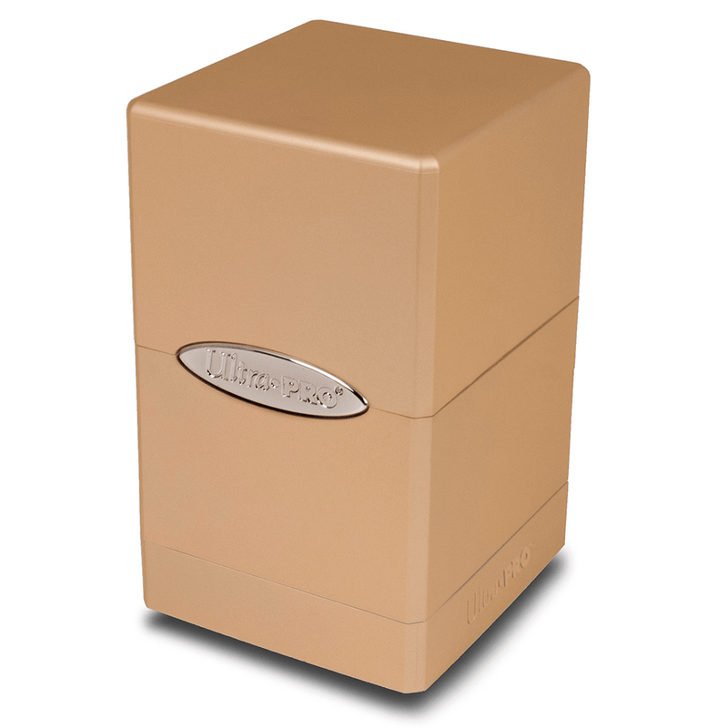 Deck Box - UP Satin (100ct) Metallic Tower : Caramel