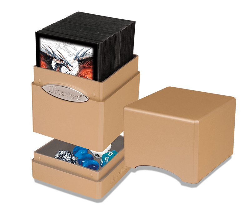 Deck Box - UP Satin (100ct) Metallic Tower : Caramel