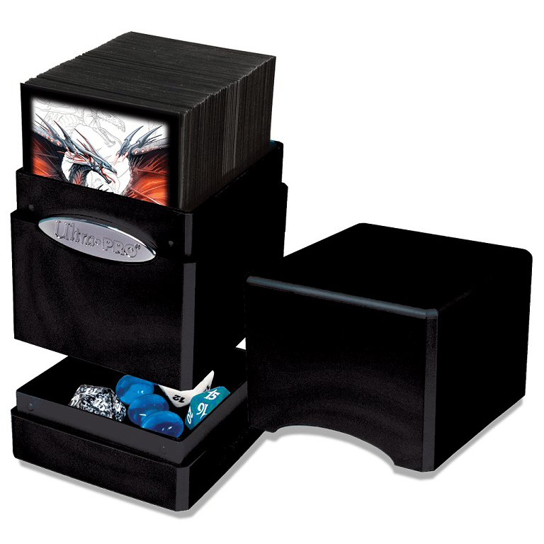 Deck Box - UP Satin (100ct) Metallic Tower : Midnight