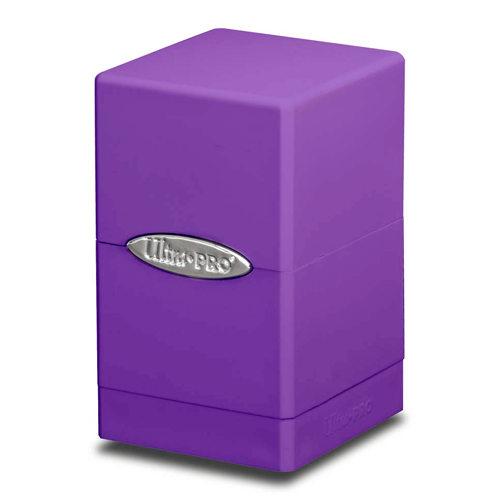 Deck Box - UP Satin (100ct) Tower : Purple