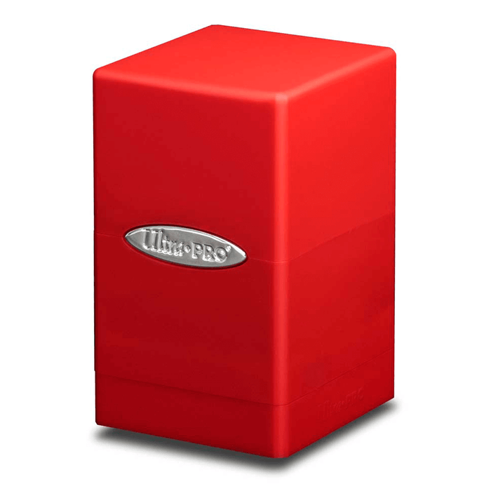 Deck Box - UP Satin (100ct) Tower : Red