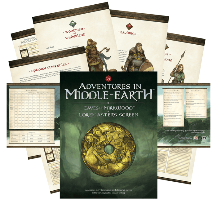 D&D (5e) Adventures in Middle-Earth Loremaster's Screen