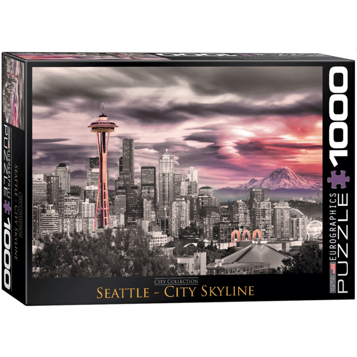 Puzzle (1000pc) City : Seattle City Skyline