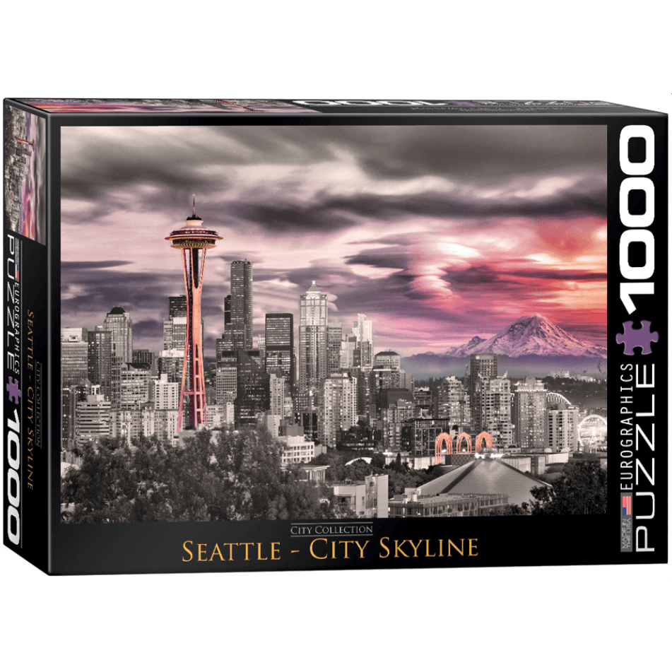 Puzzle (1000pc) City : Seattle City Skyline
