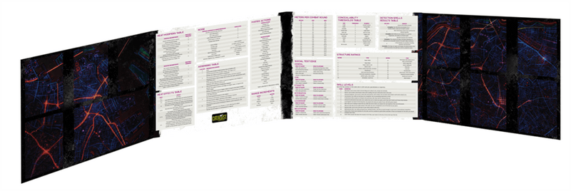 GM Screen - Shadowrun (6th ed)