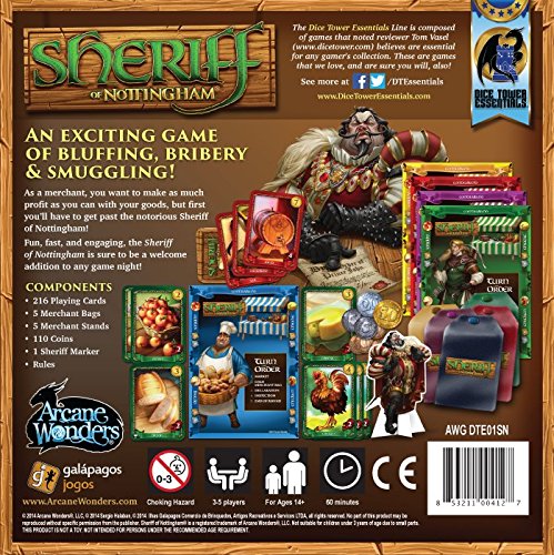 Sheriff of Nottingham Twenty Sided Sheriff of Nottingham Twenty Sided