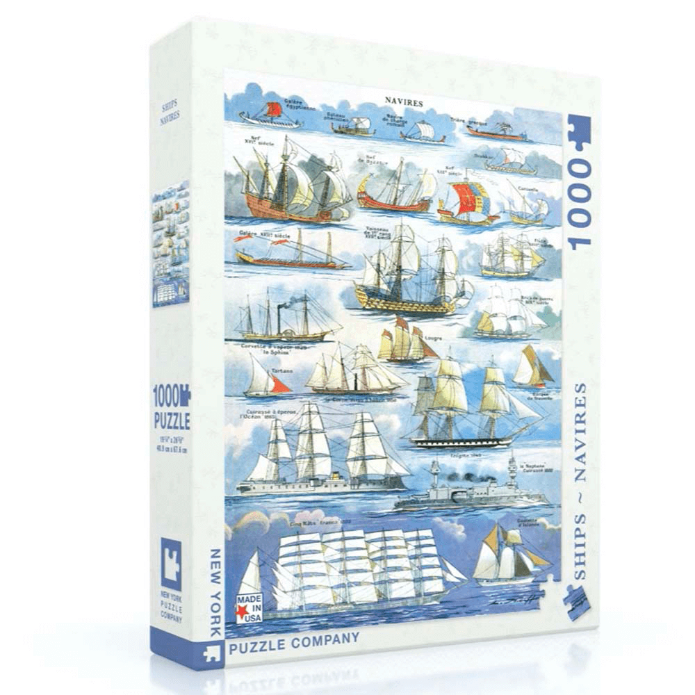 Puzzle (1000pc) Ships - Navires